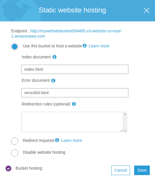 Creating a static website in 5 minutes using S3 on AWS · GitHub