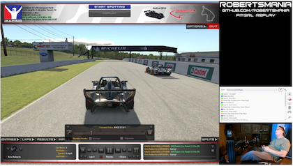Robertsmania Replay - iRacing Replay Overview