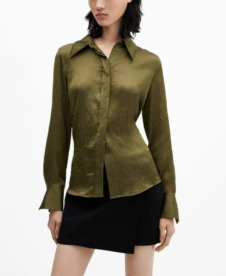 mango-crinkle-satin-button-up-shirt-in-green-1