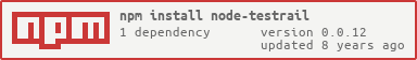 "npm badge"