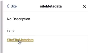 How Gatsby Works - Type of siteMetadata