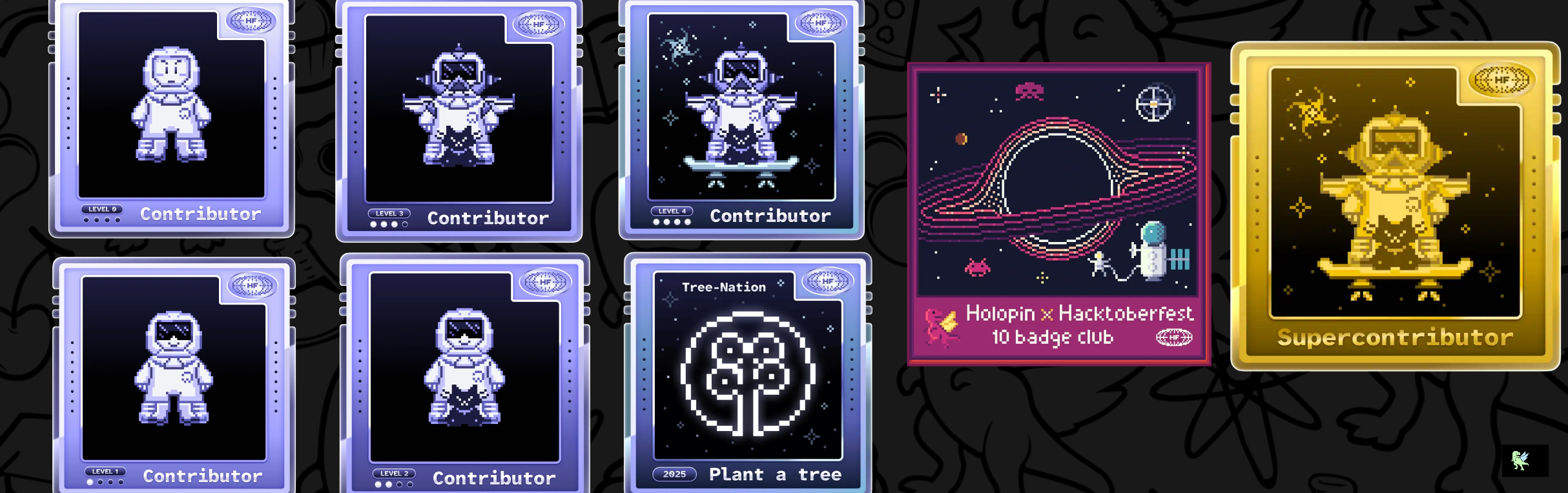 An image of @ankushjainaj's Holopin badges, which is a link to view their full Holopin profile