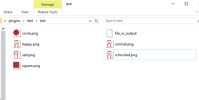 Exported slices