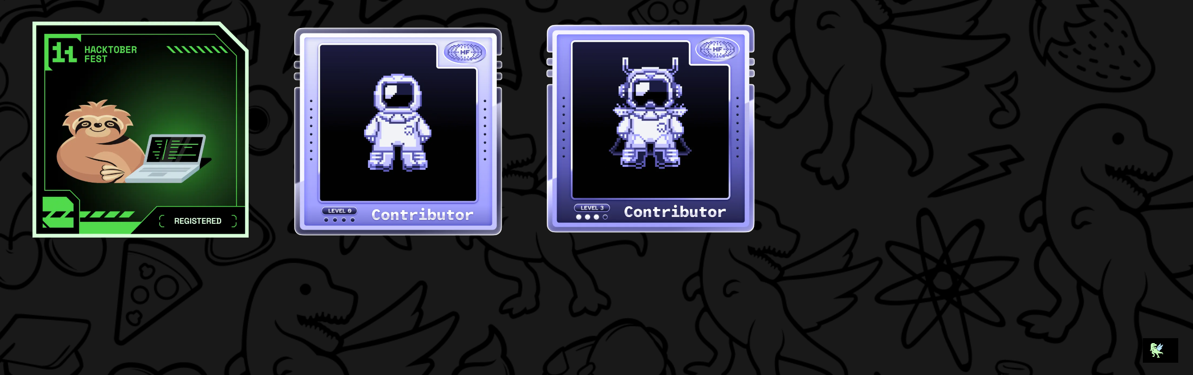 @mukkss's Holopin badges