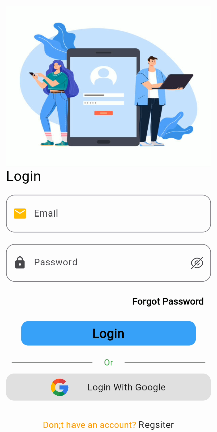 Login Screen