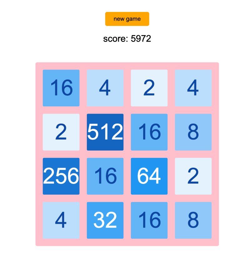 GitHub - Beking0912/2048-web-game: 🎮 2048 Web Game · GitHub