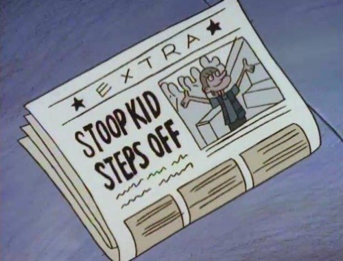 Stoop Kid Steps Off