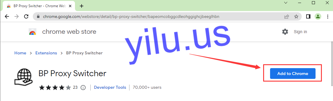 BP Proxy Switcher & YiLu Proxy