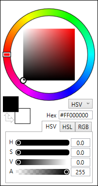 Default ColorPicker look