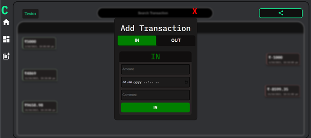 Add Transaction