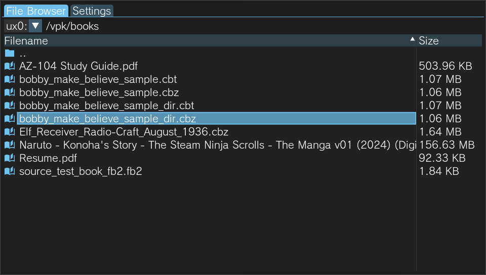 VITAlbum Screenshot