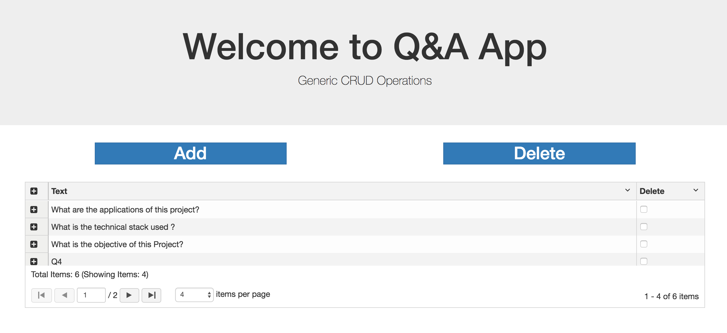 QA Grid