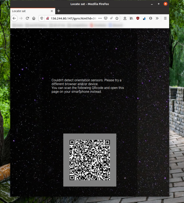 qr code screenshot