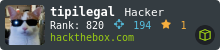 Hack The Box Profile