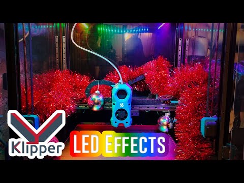 Klipper LED EFFECTS : C'est Noël avant l'heure dans votre imprimante 3D ! (Tuto Leds)