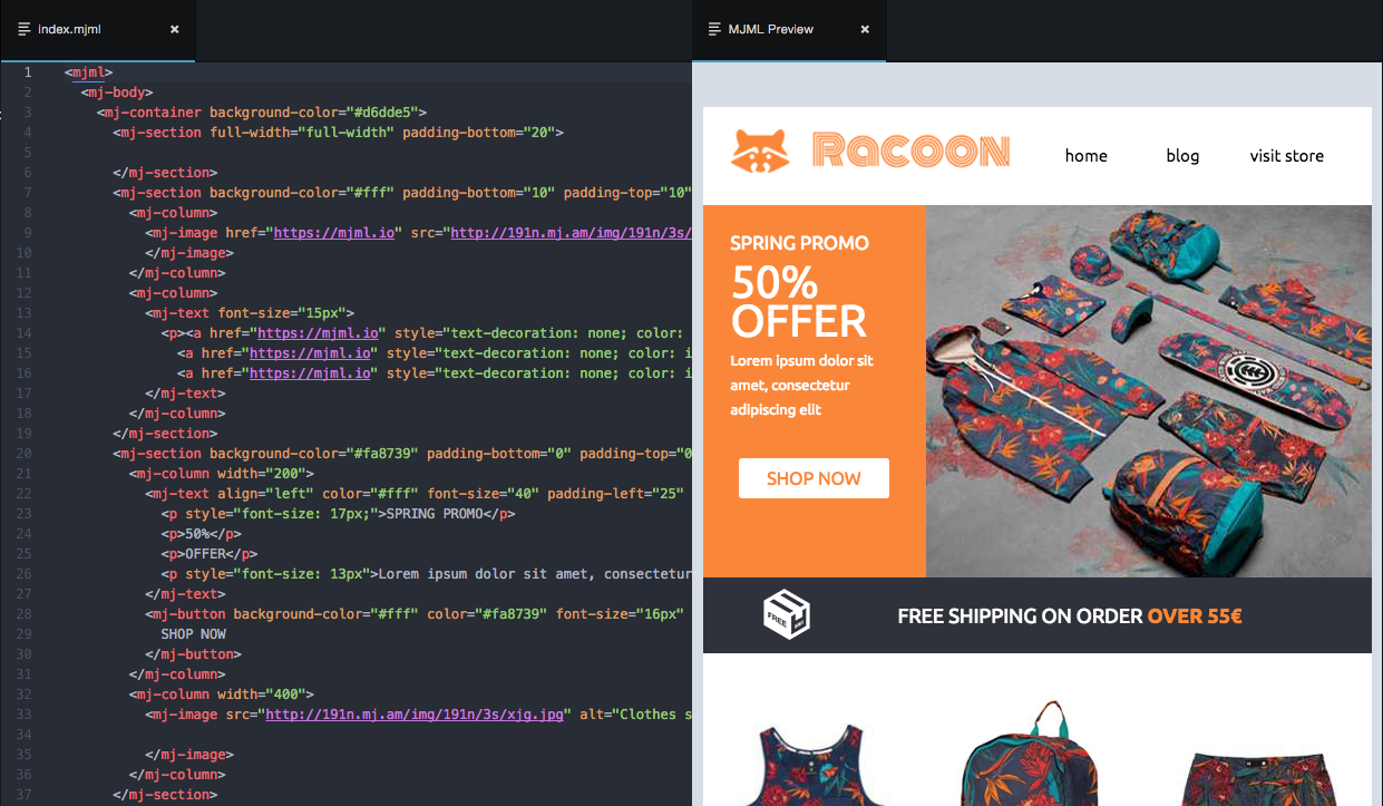mjml-preview