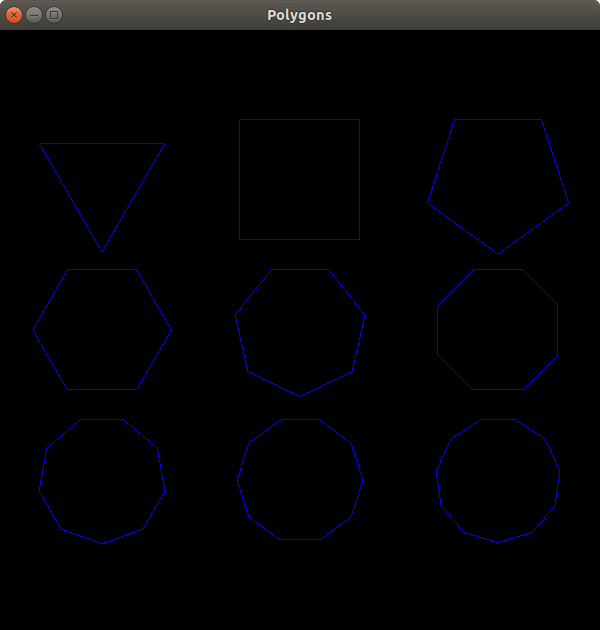 assignment 1 - polygons