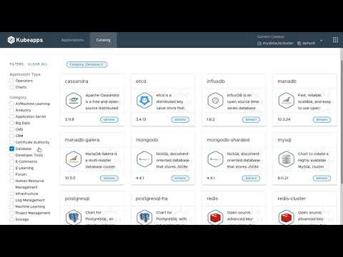 Demo of Kubeapps with multiple clusters