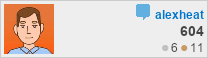 profile for alexheat at Stack Overflow, Q&A for professional and enthusiast programmers