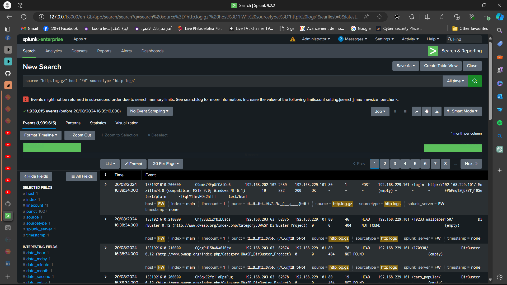 GitHub - henri7belinga/Splunk-Home-Lab-2- · GitHub