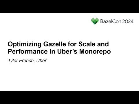Optimizing Gazelle for Scale and Performance in Uber's Monorepo