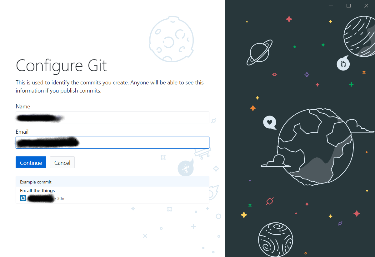 Configuring Git in GitHub Desktop