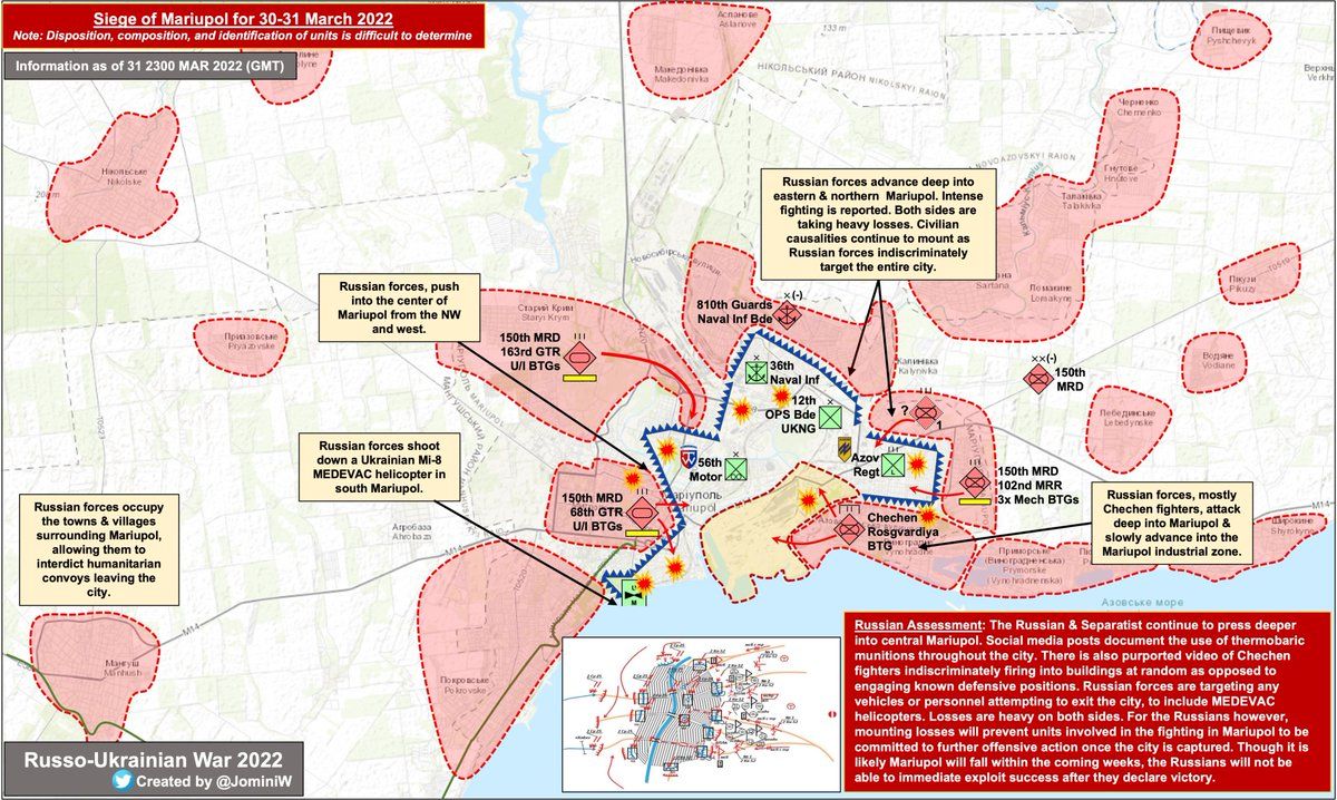 Siege of Mariupol 3.30-31 🔍