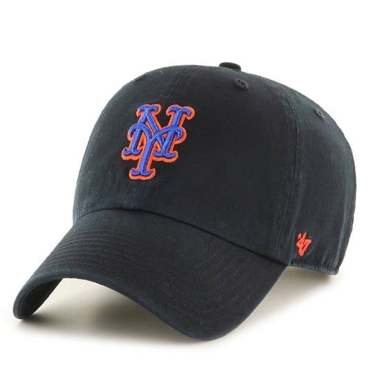 new-york-mets-47-brand-clean-up-dad-hat-black-baseball-cap-1