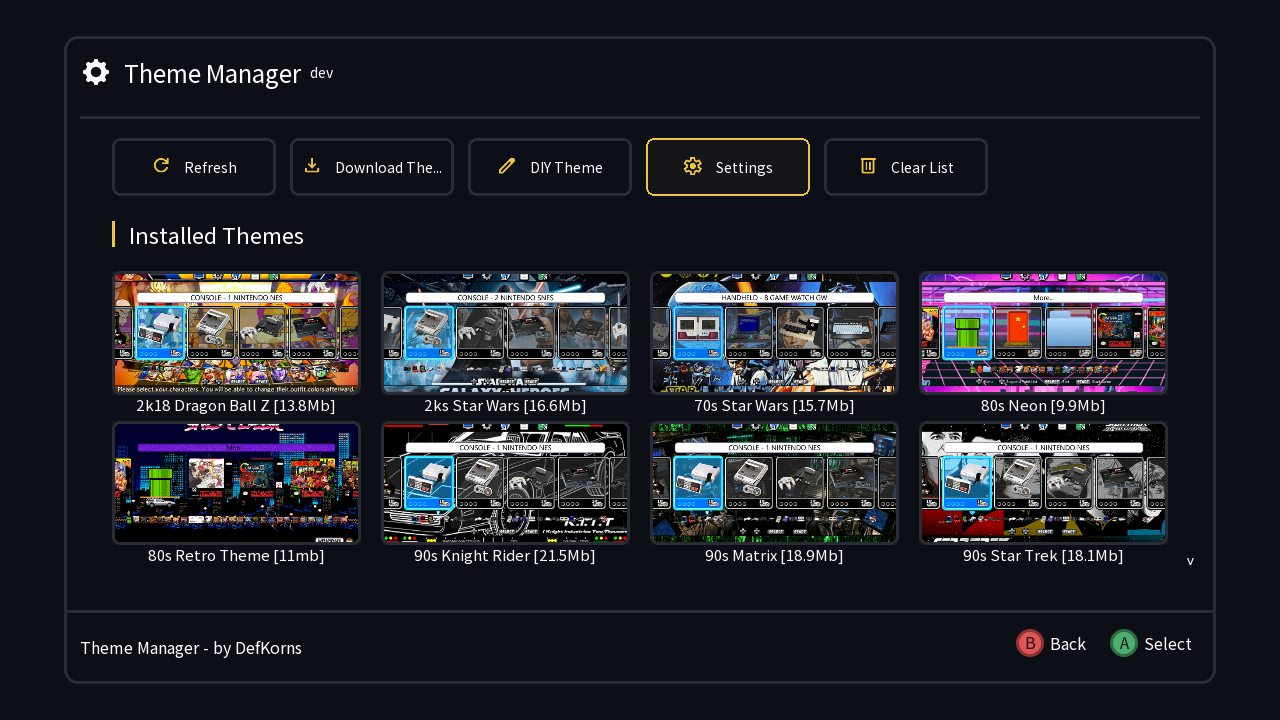 Theme Selector - Demo