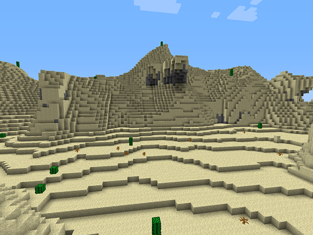 Mountainous Desert biome