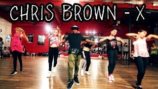 X - CHRIS BROWN Dance Video  Class  | @MattSteffanina ft **Lil Monsters!!
