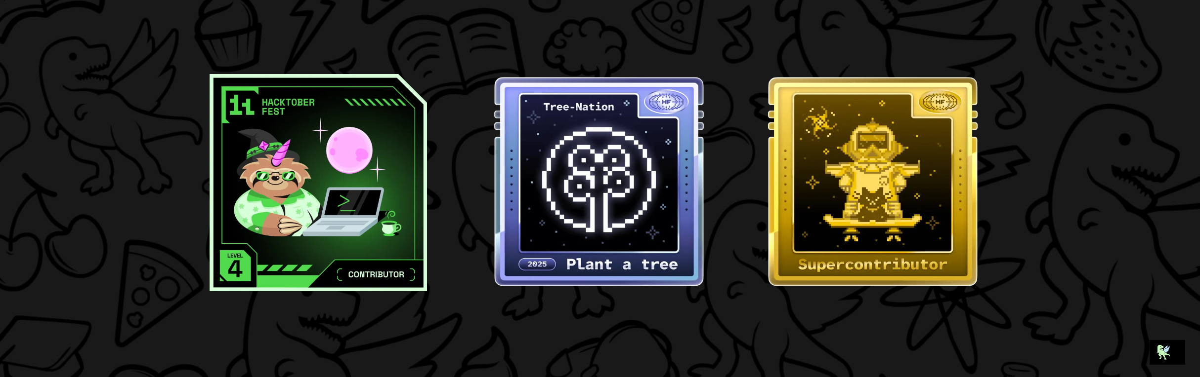 An image of @shivansh22866's Holopin badges, which is a link to view their full Holopin profile