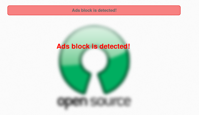 Adblock-detector