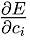 Partial derivative