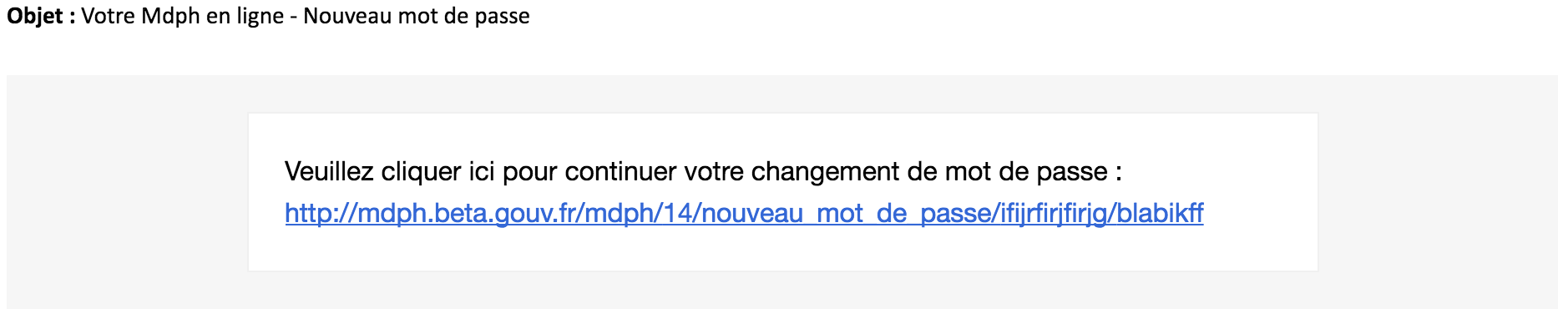 Exemple d'e-mail