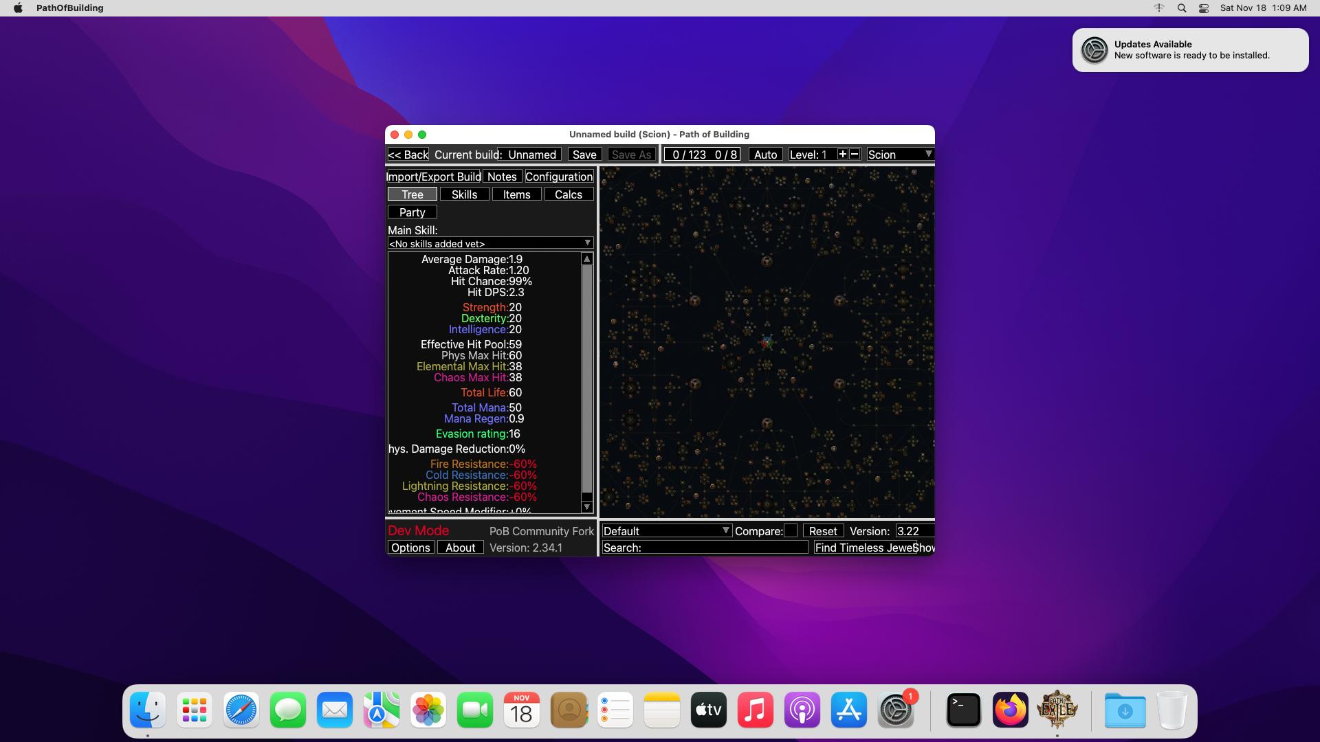 Screenshot MacOS