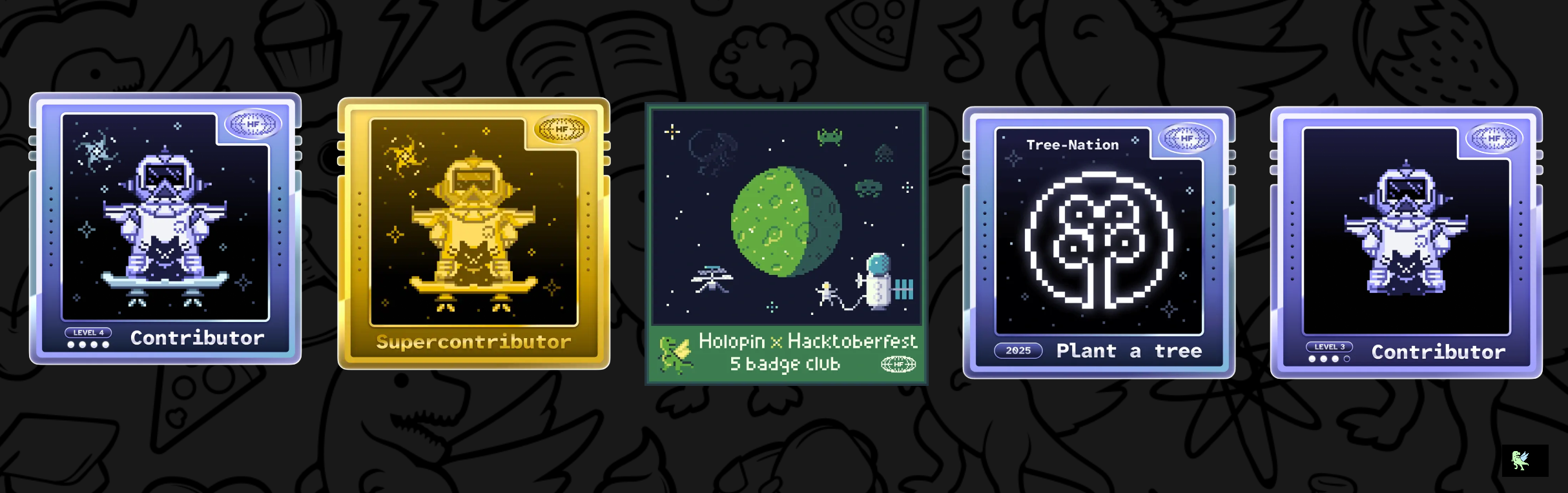 An image of @rahulsamanta82's Holopin badges, which is a link to view their full Holopin profile