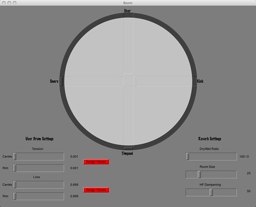 GitHub - acarabott/boom-membrane: GUI for SuperCollider Membrane ...