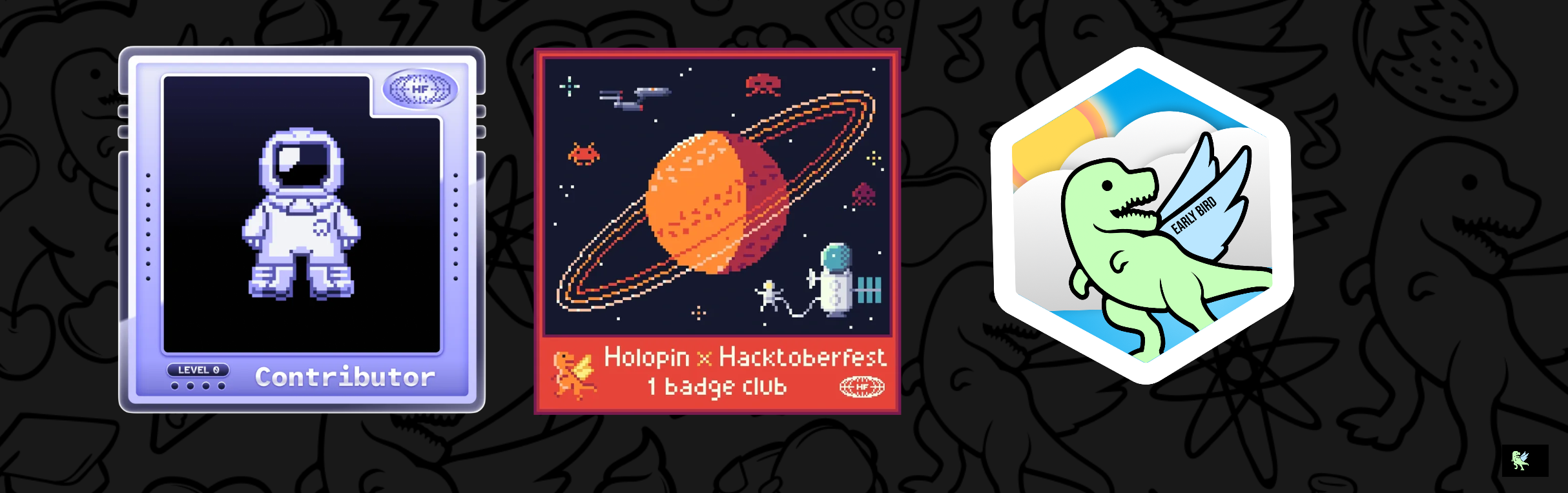 An image of @sayeeg11's Holopin badges, which is a link to view their full Holopin profile