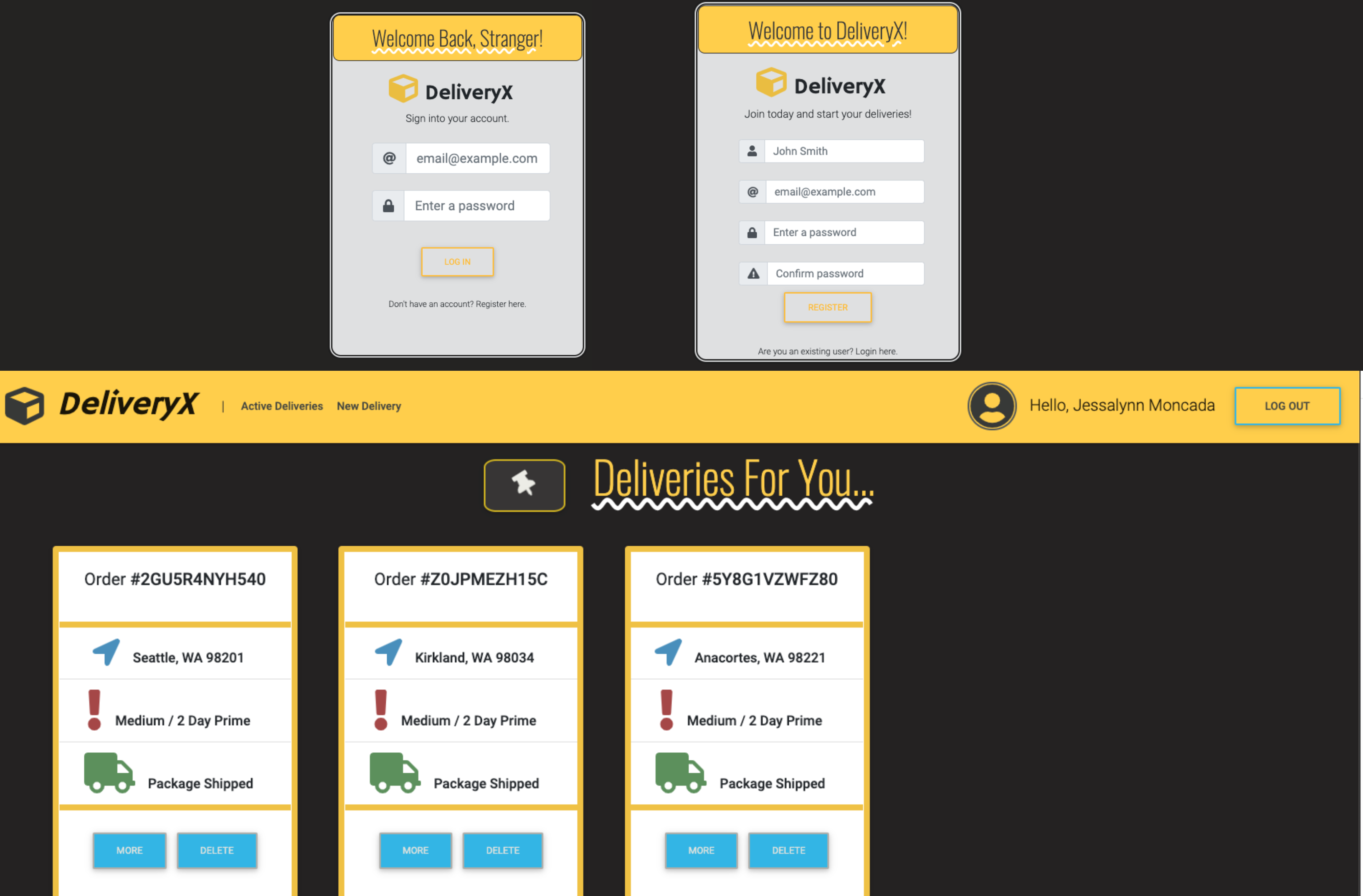 GitHub - Moncada-J/MERN-DeliveryX: This is a modern technology inspired ...