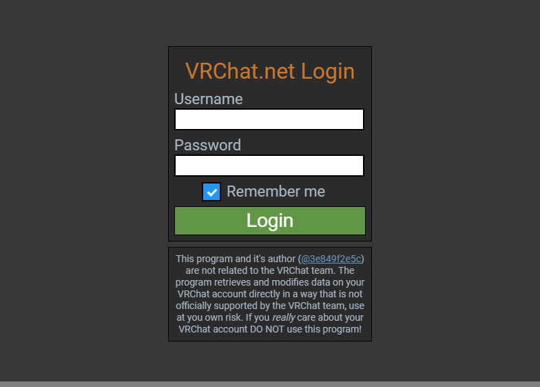 Login