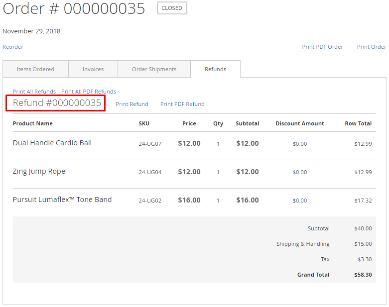 Credit Memo after being applied Same Order Number Extension