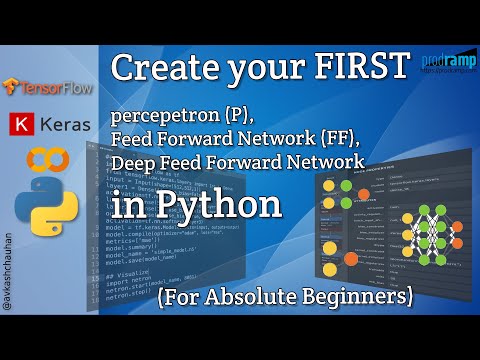 Create and Visualize your first Perceptron (P) and  Feed Forward (FF) Network in Python