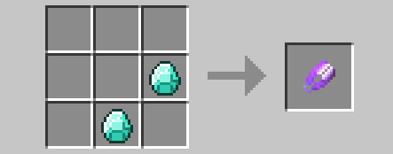 Crafting recipe for stonecutter