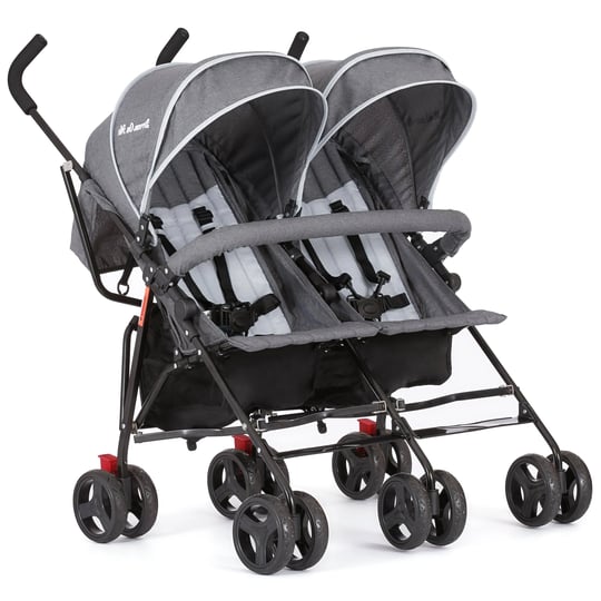 dream-on-me-volgo-twin-umbrella-stroller-dark-light-grey-1