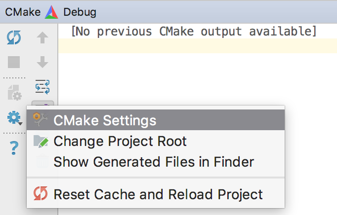 CMake Settings