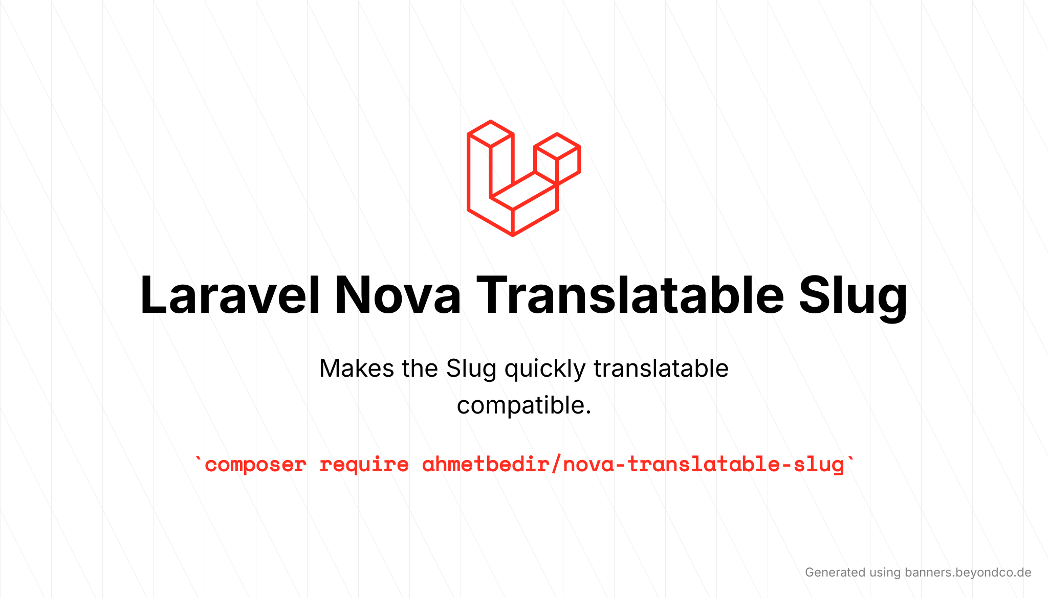 Laravel Nova Translatable Slug