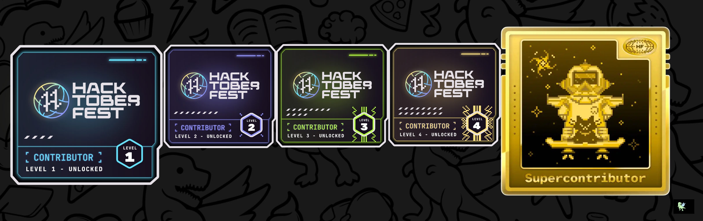 @alanjereb's Holopin board