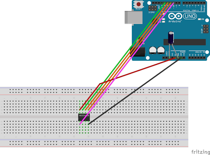 ATtiny hookup