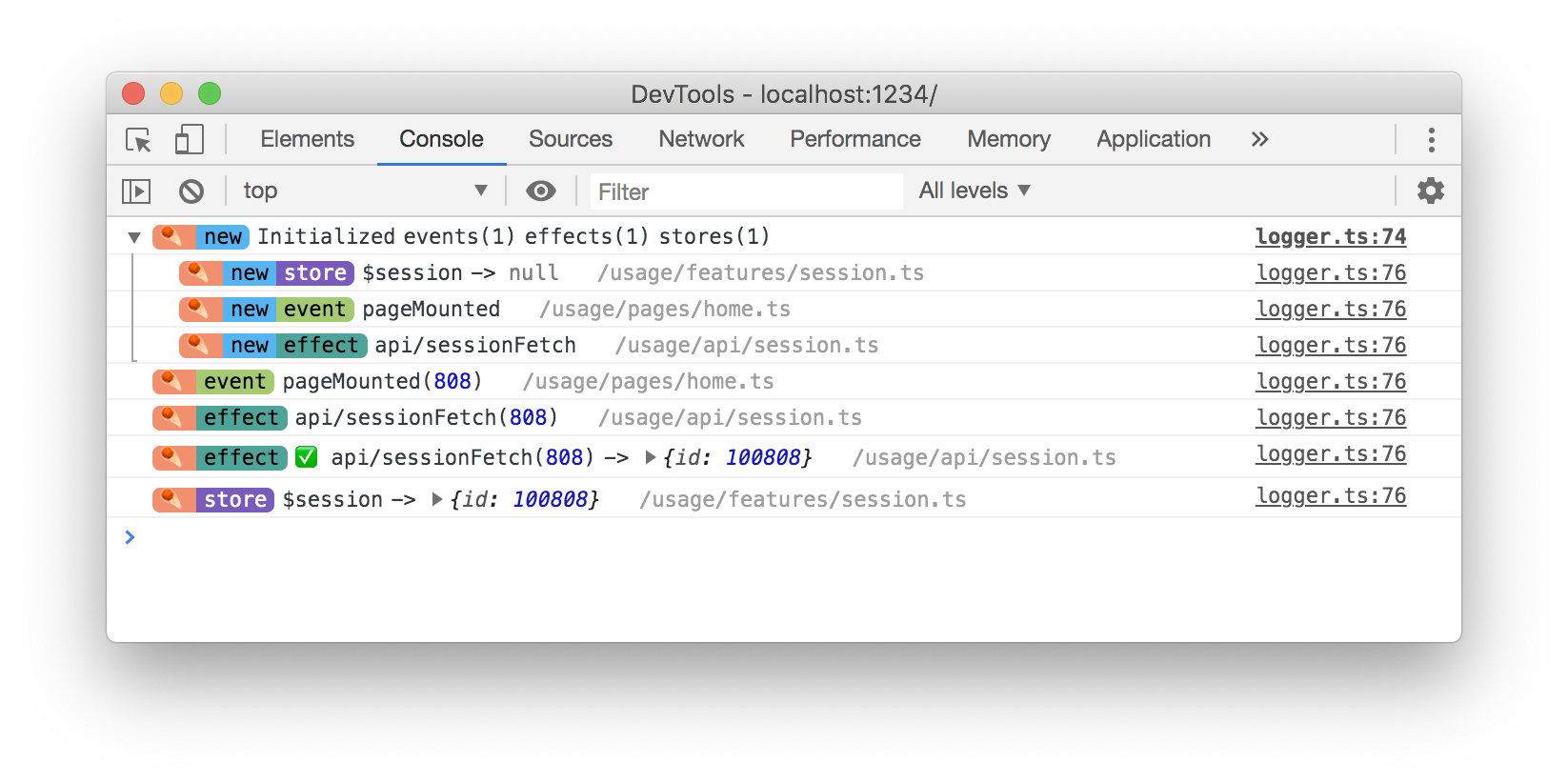 Chrome-DevTools-Console